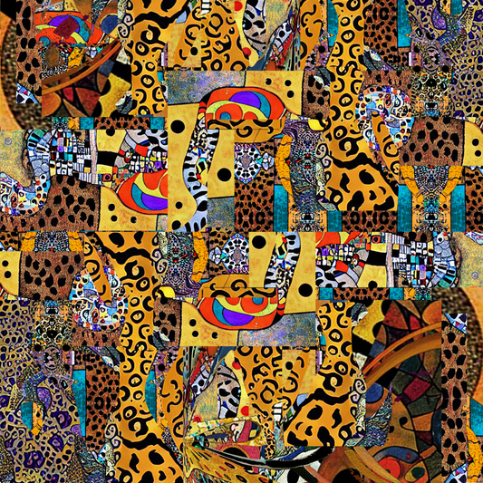 leopard abstract